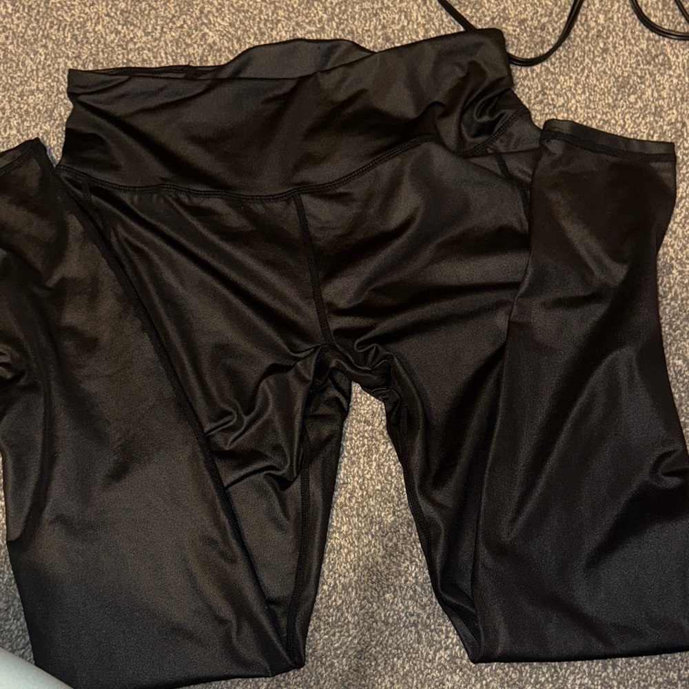 Black High-Waisted Leggings